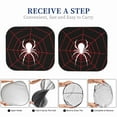 thumbnail image 6 of Hirioo Spider On The Web for 2PCS Windshield Sun Shade Foldable | Front Windshield Shade for Sun, Heat and UV Rays-Medium, 6 of 6