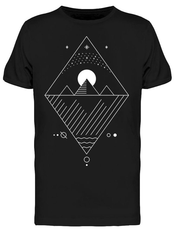 Diamond Desert Moon T-Shirt Men -Image by Shutterstock, Male Small