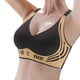 thumbnail image 1 of Brasier sin Varillas Mujer Sujetador de Mujer con Hebilla Frontal y Borde de Encaje sin Aro de Acero, Ajuste sin Costuras, Ideal para Yoga y Dormir, Talla Grande Grande, 1 of 4