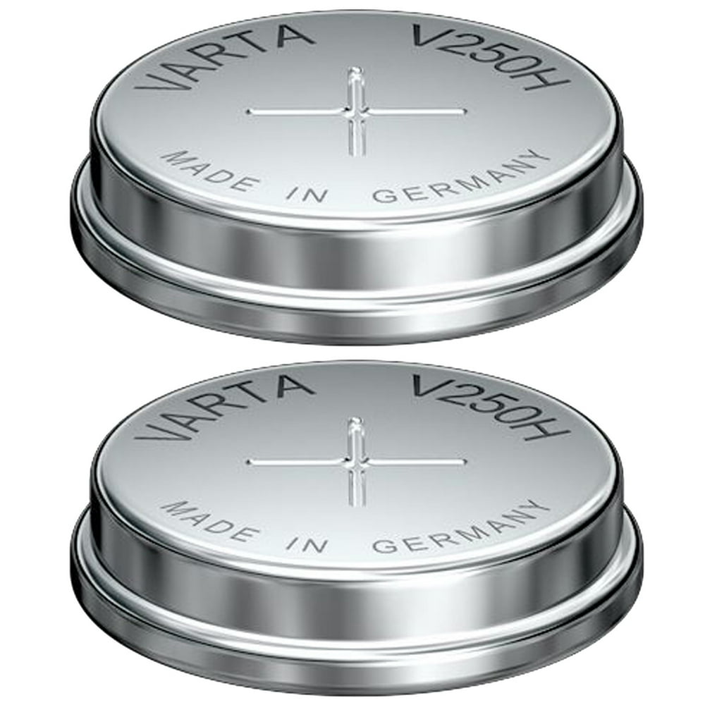 2x Varta V250H 1.2V 250mAh NiMH Button Cell Battery 55625101501 FAST