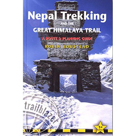 Pre-Owned Nepal Trekking the Great Himalaya Trail Trailblazer Guides   Paperback 1905864310 9781905864317 Robin Boustead