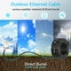 thumbnail image 2 of Cable Ethernet Sokqovt Cat6a de 150 pies para exteriores e interiores, negro, 2 of 6