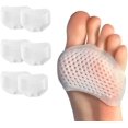 thumbnail image 1 of Almohadillas para Pies Amortiguadoras Aliviar el Dolor de Pies para Mujer y Hombre, Plantillas Antideslizantes Reutilizables, Almohadillas Metatarsianas para Zapatos Antepié Bursitis Metatarsalgia, 1 of 7