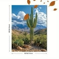 thumbnail image 3 of Giant Saguaro Cactus Desert Landscape Canvas Print/Wall Art， Suitable for Living Room， Bedroom， Office， Dining Room， and Hallway Decoration., 3 of 8
