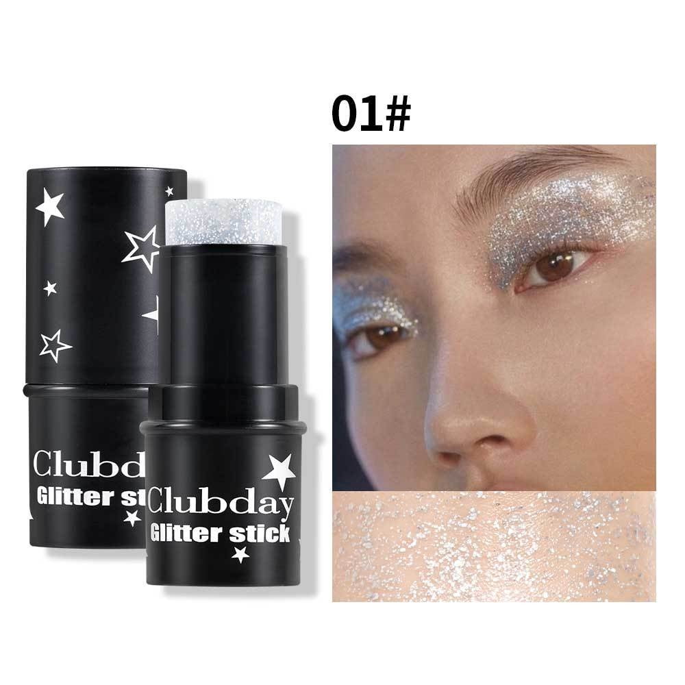 Roll-on Body Glitter Gel – Holografischer Glitzer Für Festival, Party & Make-up, Mit Pailletten, Einfach Auftragen