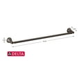 thumbnail image 4 of Delta 73224-RB Woodhurst: Towel Bar - 24" - Venetian Bronze, 4 of 6