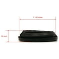 thumbnail image 2 of The ROP Shop 4-Pack Black Rubber Grease Plug Hub Dust Cap Dexter EZ Lube Trailer Camper Axle, 2 of 7
