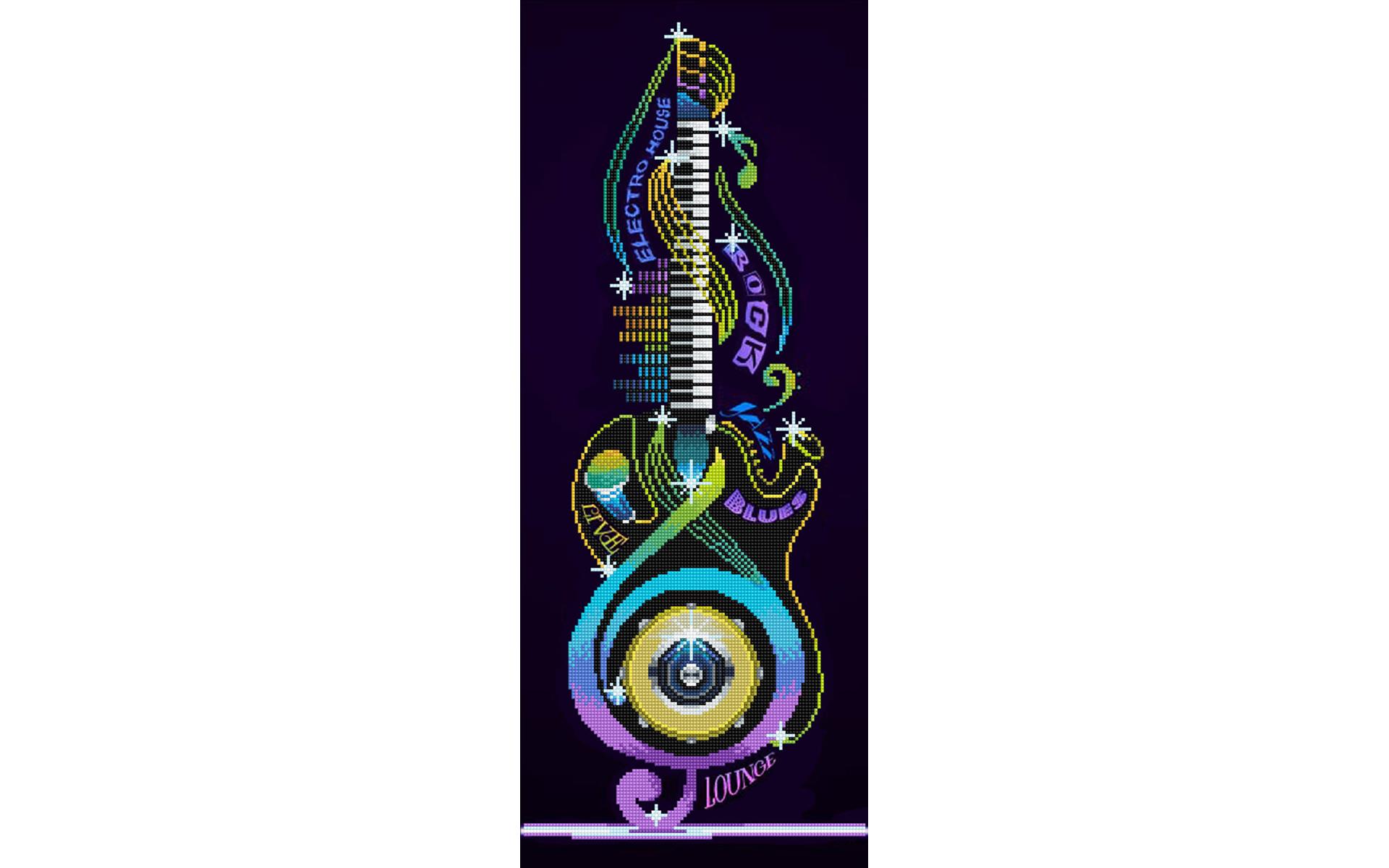 DIAMOND DOTZ Guitar Icon Facet Art Kit (6 Pieces) - Walmart.com