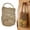 Z-A-C, variant on Fruit Basket, Wall Hanging Baskets, Handwoven Cotton Hanging Produce Bag, Vegetable & Fruit Storage Net Bag for Kitchen Pantry, Wall Organizer Decor Baskets Plant Hanger 3.93x7.87 Inch 1Pcs