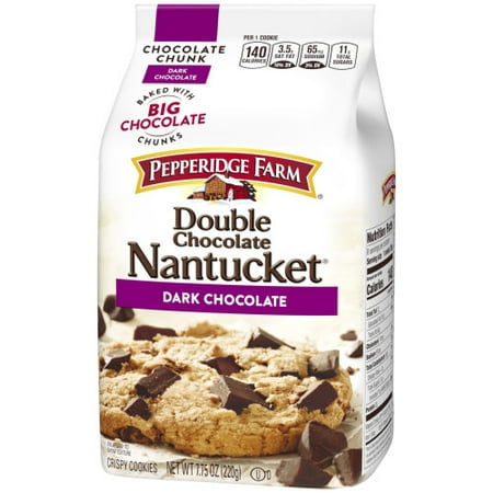 Pepperidge Farm Nantucket Crispy Double Chocolate Chunk Cookies - 7.75oz