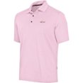 thumbnail image 1 of Greg Norman - Polo de rugby para hombre Five Iron Performance, color rosa, grande, 1 of 1