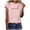Pink, variant on Womens Athletic Tops Lightweight for Women's Striped Shirts Tech Pack Women Athletic T Shirts Women Long Sleeve Workout Shirt Womens Summer Tunics T Long Sleeve Loose Fit Running Gray S