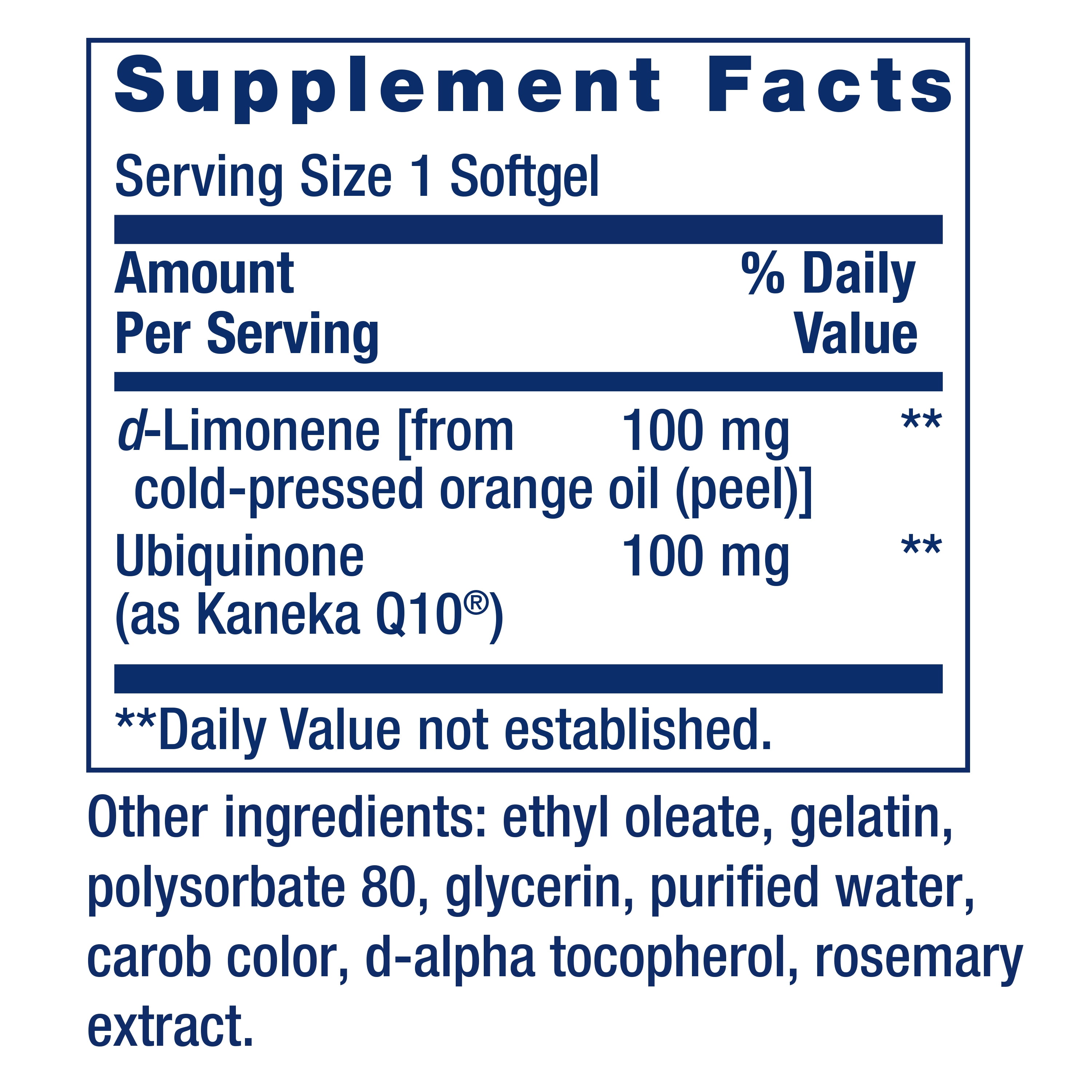 Life Extension Super-Absorbable CoQ10 (Ubiquinone) with d-Limonene – Heart Health, Fight General Fatigue, Better Absorption – Gluten-Free, Non-GMO – 60 Softgels