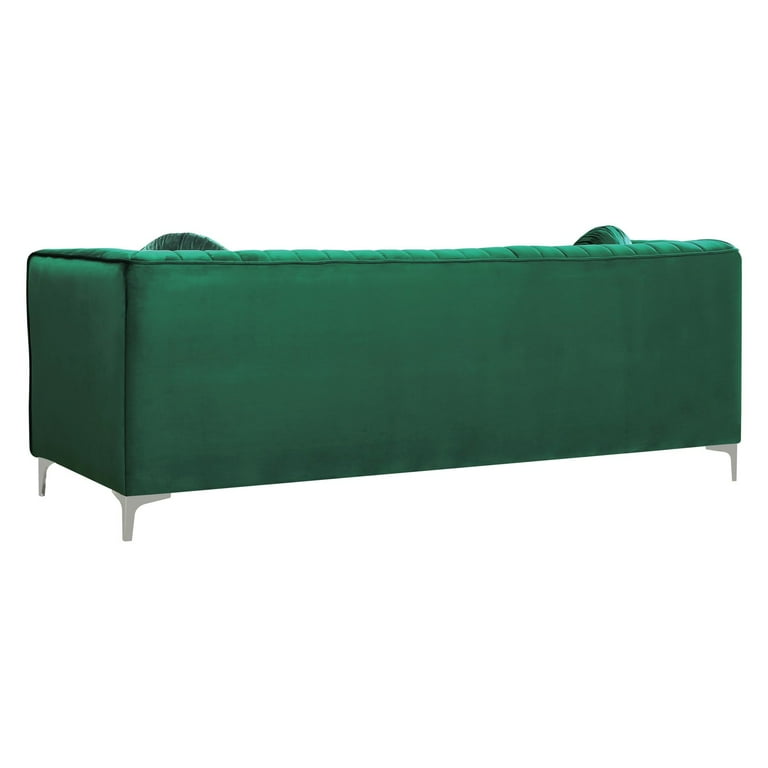Meridian Furniture Isabelle Velvet Loveseat Meridian Furniture Isabelle Velvet Loveseat