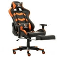 thumbnail image 6 of Longwin Ergonomic & Lumbar Support Swivel Gaming Chair, Black and Orange, 6 of 6