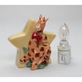 thumbnail image 3 of Ceramic Giraffe Nightlight Plug-In 4x2.25x4.25 Nursery Gift Parents, 3 of 3