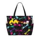 thumbnail image 1 of Fotbe Colorful Dragonflies Bolsa de Viaje para Playa - Resistente al Agua, Bolsa Tote de Gran Capacidad y Ligera con 7 Bolsillos para Mujeres y Hombres, 1 of 7