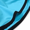 thumbnail image 3 of TANBOM Men's Sexy Thong Underpants Nylon Briefs Pack Cyan/Fluorescent Green/Black M 3-Pack, 3 of 6
