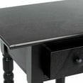 thumbnail image 4 of SAFAVIEH Sabrina Solid Casual End Table With Storage Drawer, Distressed Black, 4 of 4