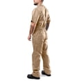 thumbnail image 3 of Kolossus Deluxe Short Sleeve Cotton Blend Coverall with Multi Pockets and Antistatic Zipper, KC04, 3 of 9