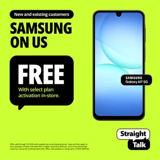 Straight Talk Samsung Galaxy A51 Smartphone, 128GB, Prism Crush