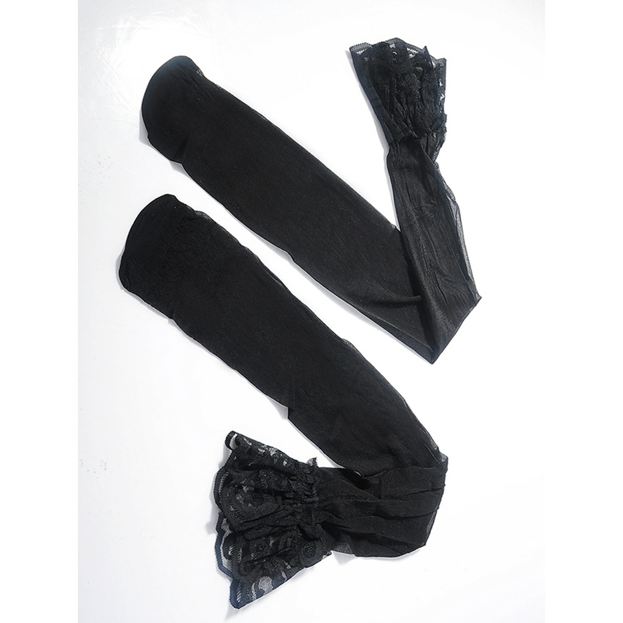 Sexy Silk stockings, Womens Lace Garter Belt Panties Black