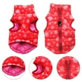 thumbnail image 5 of Visland Dog Winter Coat - Pet Jacket Warm Soft Cartoon Vest Clothes - Dog Windproof for Small Medium Large Dogs, 5 of 8