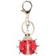 thumbnail image 1 of Rhinestone Keychain Adorable Ladybug Key Chain Bag Hanging Pendant Key Pendant, 1 of 3
