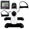 thumbnail image 1 of Mini Exercise Bike, himaly Under Desk Bike Pedal Exerciser Portable Foot Cycle Arm & Leg Peddler Machine with LCD Screen Displays, 1 of 4