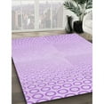 thumbnail image 2 of Ahgly Company Indoor Square Patterned Heliotrope Purple Area Rugs, 7' Square, 2 of 6