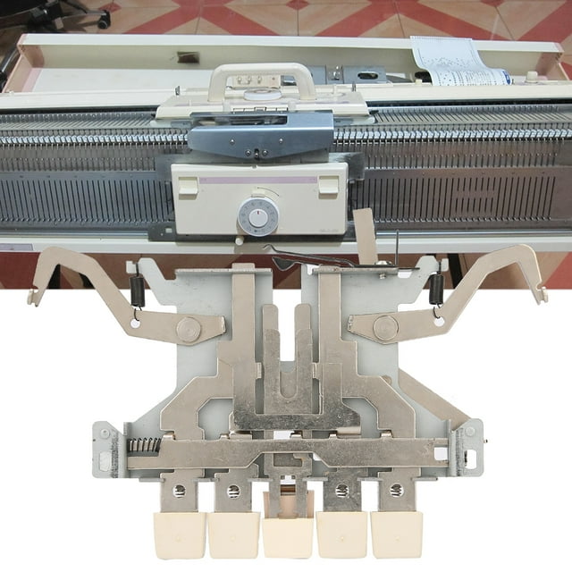 Accesorios para máquinas de tejer Piezas de máquinas de tejer Plástico metálico para máquina de tejer Brother KH260 KH270 Amonsee No