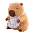 thumbnail image 3 of Carpincho de peluche de juguete, almohada de felpa de , cómoda decoración del hogar coleccionable 40cm azul, 3 of 9