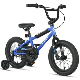Glerc NuNu 16 Inch Kids Bike BMX Style for 4 5 6 7 8 Years Old