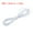 White, variant on Uxcell 1/8" x 10' Bungee Shock Cord, Elastic Cord Polyester Kayak Stretch String Rope for Tie Down Kayak, White