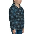 thumbnail image 5 of Kdxio Dandelions Pattern Kids Boys Girls Zip Up Hoodie 3D Printed Hooded Sweatshirt Hoody Coat with Pocket 7-12 Y-Medium, 5 of 6