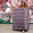 thumbnail image 4 of Purple Butterfly Heart Pattern Luggage Cover Fashion Suitcase Cover Baggage Covers Fit 25-28 Inch Luggage (Go Travel), 4 of 5