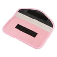 thumbnail image 3 of Faraday Bag, RFID Signal Blocking Pouch Wallet 7.87 Inch Anti-Tracking Anti-Spying, Pink, 3 of 5