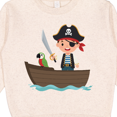 thumbnail image 2 of Inktastic Pirate Boy with Boy and Parrot Toddler Sweatshirt, 2 of 3