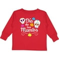 thumbnail image 3 of Inktastic Día de los Muertos- Day of the Dead sugar skulls Boys or Girls Long Sleeve Toddler T-Shirt, 3 of 5