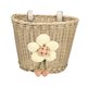 thumbnail image 2 of Cesta de bicicleta para niños, niñas y niños, impermeable, decoración para manillar de bicicleta, mini cesta Beige, 2 of 8