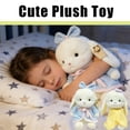 thumbnail image 6 of Stuffed Bunny 13.78" Soft Bunny Stuffed Animal Rabbit Stuffed Animal Cuddle And Kind Dolls Comforting Cuddles Soft Plush Toy Cute Birthday Gifts Graduation Gifts Easter Gifts Christmas Gifts, 6 of 6