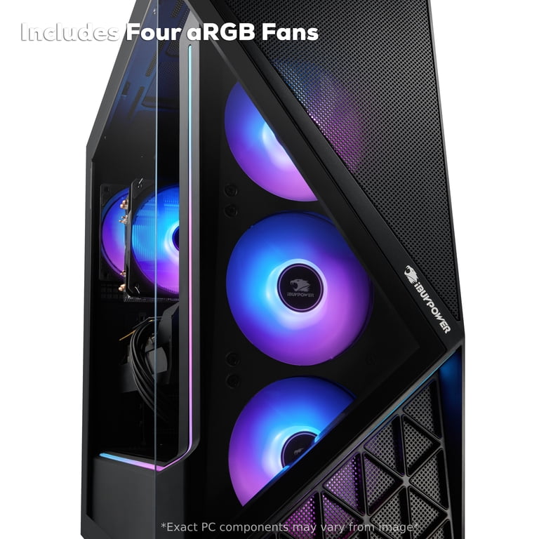 iBUYPOWER Slate Gaming PC Desktop Computer AMD Ryzen 7 7800X3D CPU