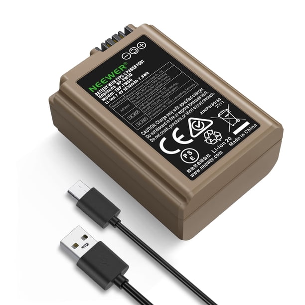 Batería de repuesto NEEWER 1030mAh NP-FW50 para cámaras Sony