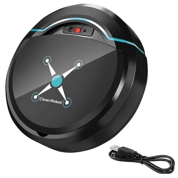 Robot Aspirador USB Hogar Piso de madera Máquina de limpieza recargable Limpiador de cabello en polvo Noticed HA001695-01B