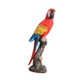 thumbnail image 4 of Estatua de loro de resina, adorno para césped, escultura decorativa para exteriores, figura de pájaro para armario de patio, estantería, 4 of 9