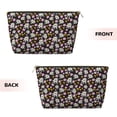 thumbnail image 2 of Picia Daisies Flowers Printed Leather Travel Toiletry Bag,Cosmetic Organizer, Makeup Travel Bag, Durable Travel Pouch, Compact Toiletry Bag, Travel Accessories, 2 of 6