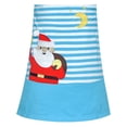 thumbnail image 4 of Girls Dress Christmas Santa Blue Stripe Cotton 2 Years, 4 of 6