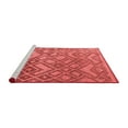 thumbnail image 2 of Ahgly Company Machine Washable Indoor Rectangle Abstract Red Modern Area Rugs, 2' x 3', 2 of 4