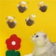 thumbnail image 2 of Juguete Para Masticar Para Gatos, Juguete Interactivo Con Forma De Abeja De Dibujos Animados, Juguete Para Masticar Para Gatitos, Juguete Atractivo Con Hierba Gatera, Juguete Para Gatos Advancent PT000966-00, 2 of 7