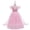 Pink Dress, variant on Girls Sequins Princess Elsa Costume Birthday Party Christmas Fancy Dress